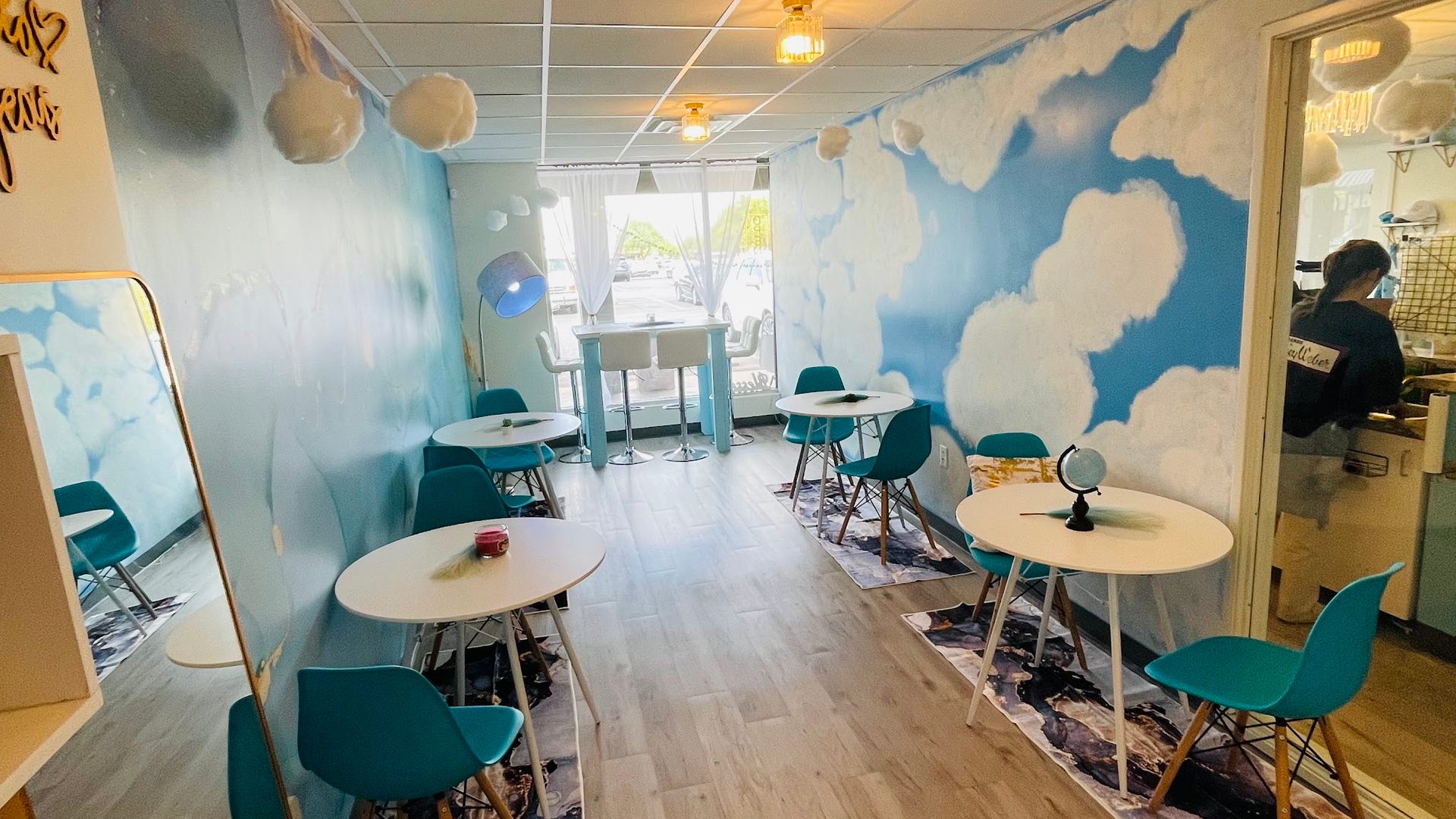 A café born inside salon suites