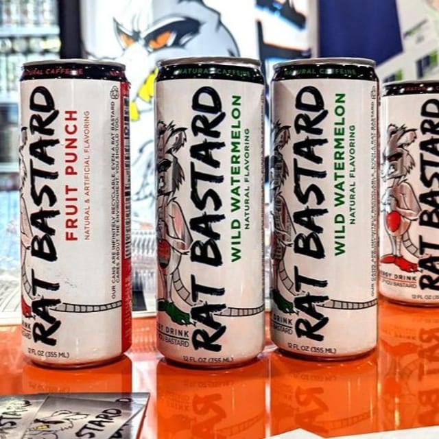 Rat Bastard Energy Drink 16oz.